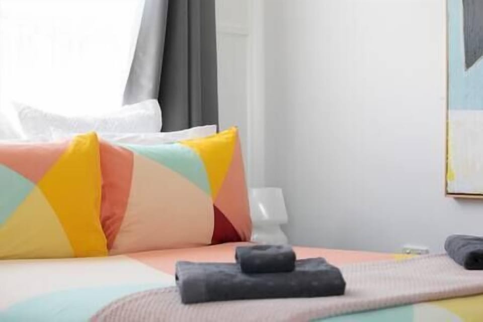 Luxury linen and comfy queen bed in bedroom 2