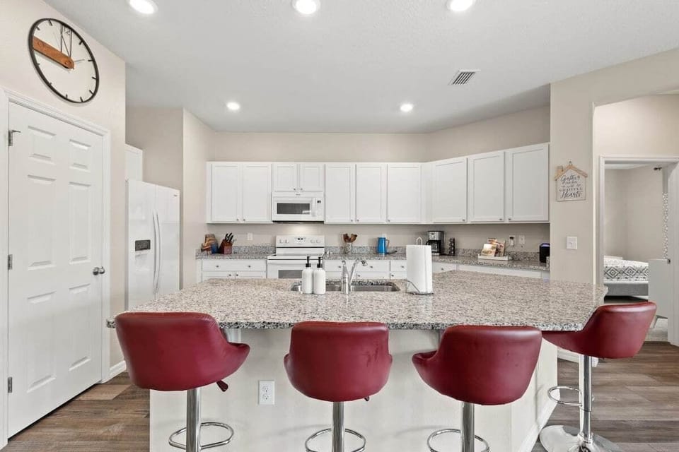 Prepare delicious meals in our elegant, modern kitchen