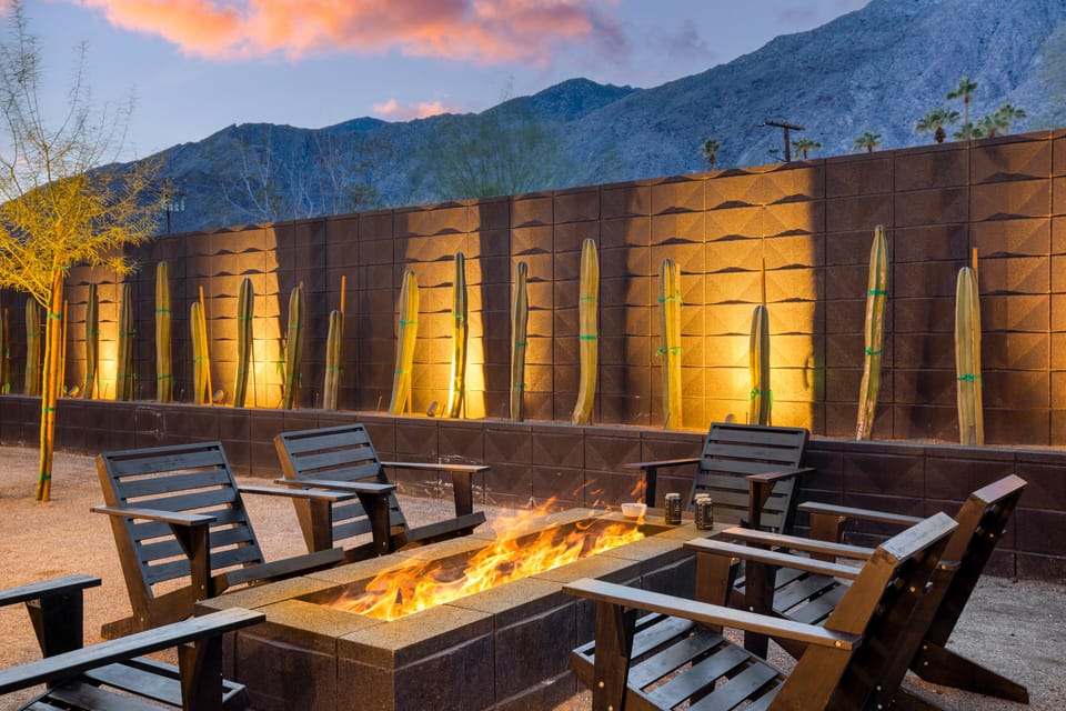Blackhaus B's firepit.