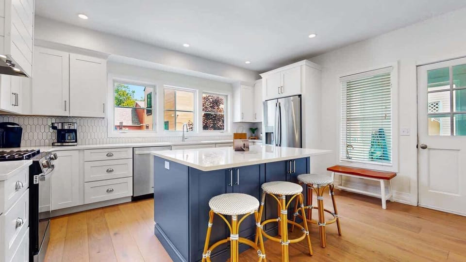 All new kitchen