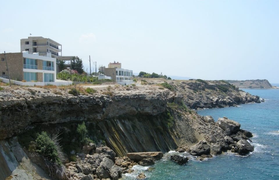 View of apartments from Eagle's Nest Restaurant