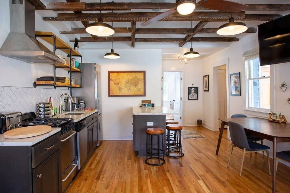 A cozy kitchen you can gather around