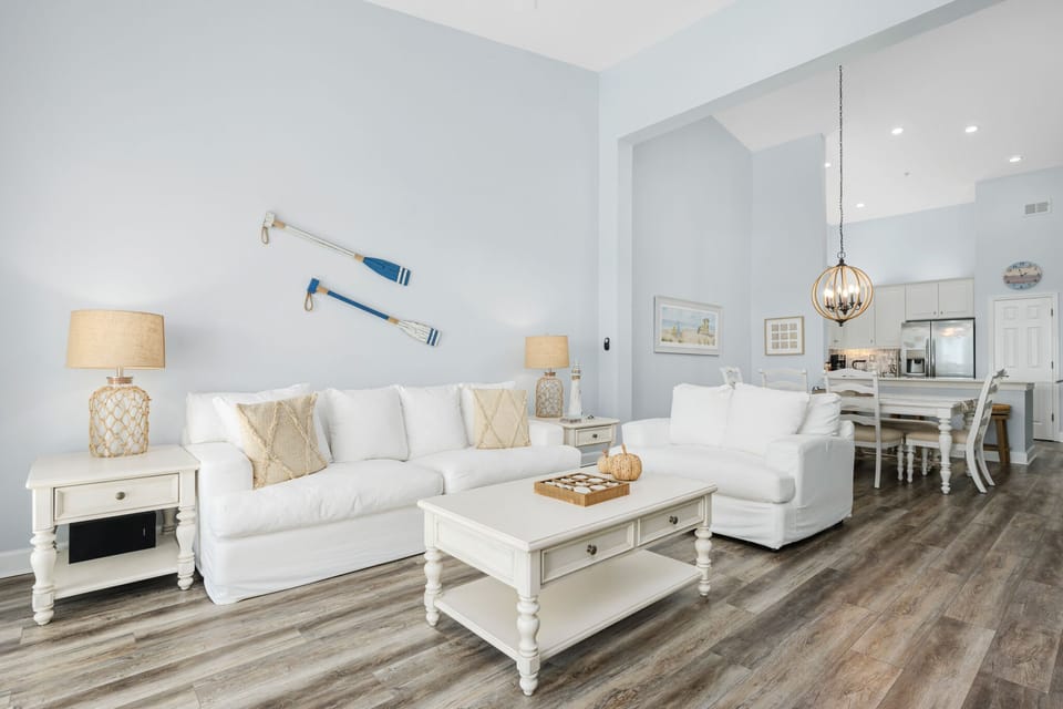 Living Room - Entertainment Area, TV, Balcony Access