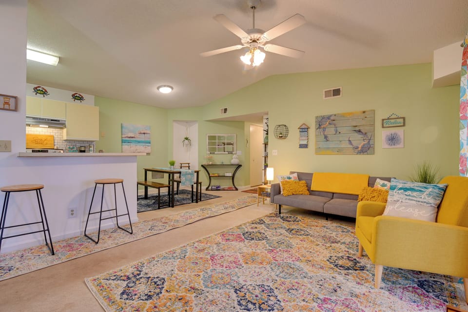 Myrtle Beach Vacation Rental | 3BR | 2BA | 1,025 Sq Ft | Stairs Required