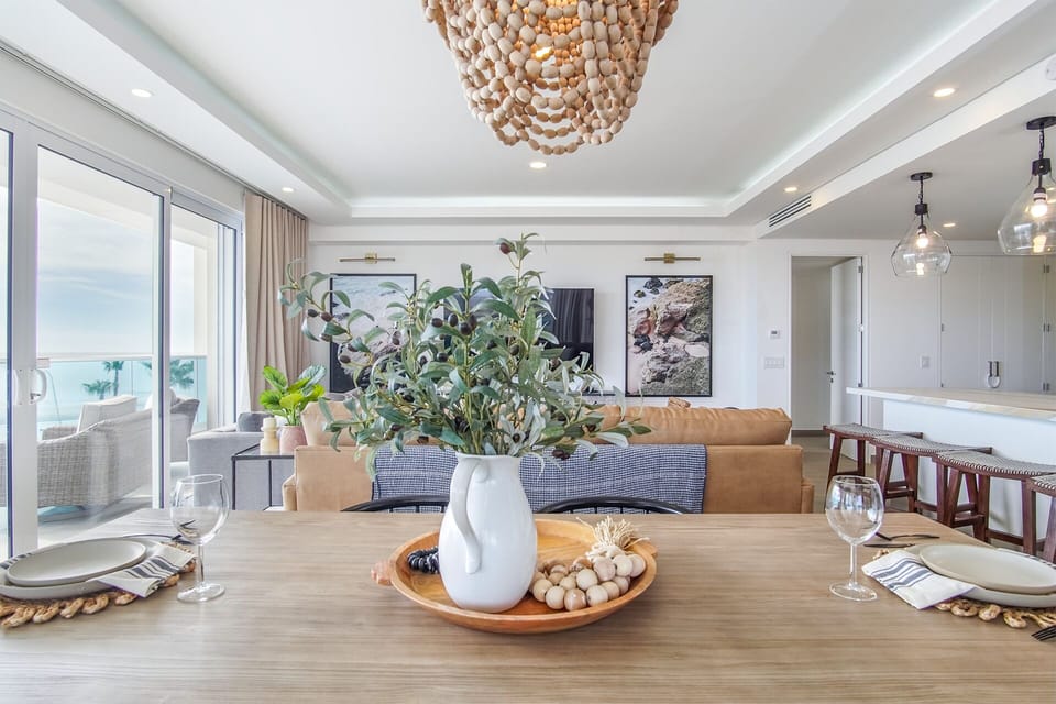 Dining room view