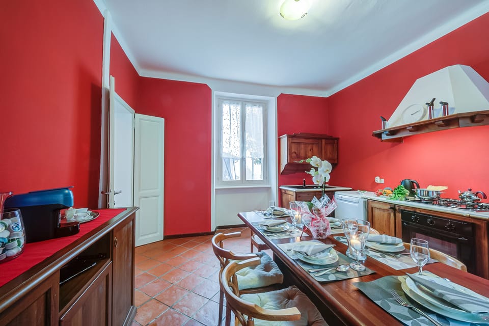 Kitchen and dining area