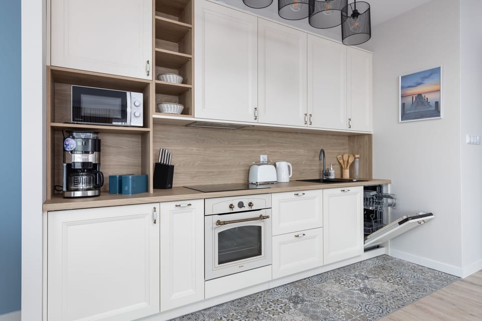A charming kitchen corner with functional features and a welcoming ambiance.

