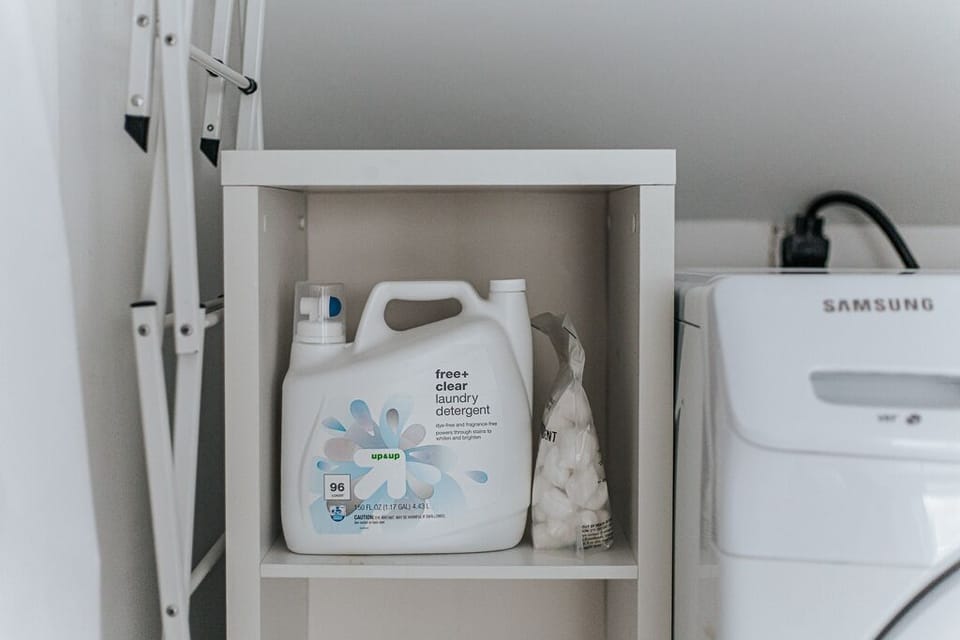 Laundrey in Bedroom #1, en suite bath