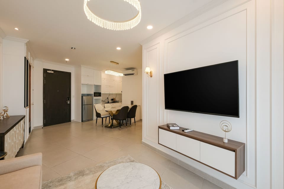 Sofa & TV with Netflix Included