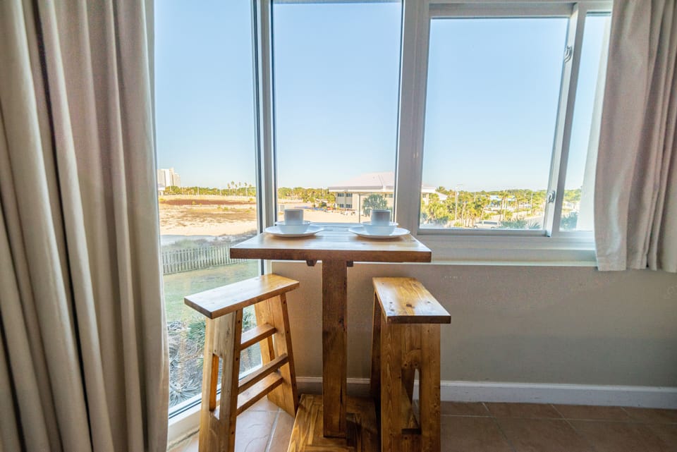 Beach views from your dining room table