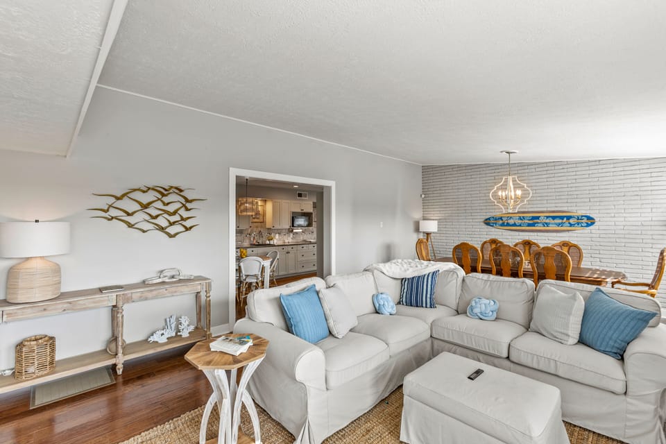 Spacious living room designed with comfort in mind.