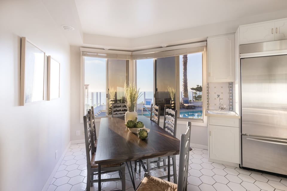 Views from the kitchen table.