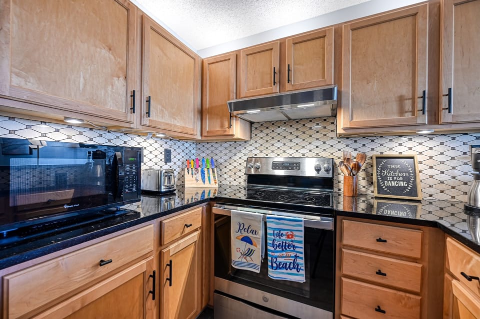 Fully equipped kitchen