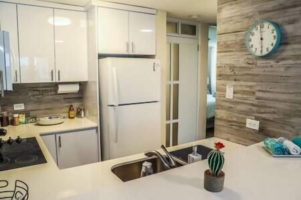 Kitchen + entrance door
