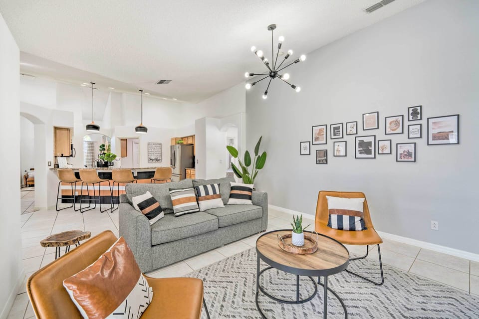 Clermont Vacation Rental | 4BR | 3BA | 2,024 Sq Ft | 2 Steps to Enter