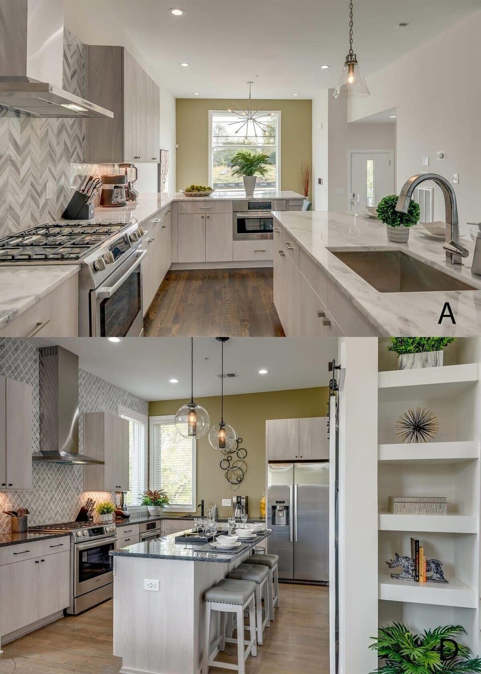 Unit A & D kitchen - fully equipped with everything you need including coffee maker (with complimentary coffee) and Ninja blender!
