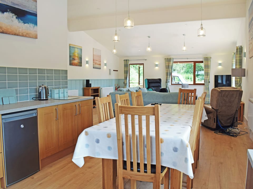 Open plan living space | Oak Lodge - Mid Wales Lodges, Llandrindod Wells