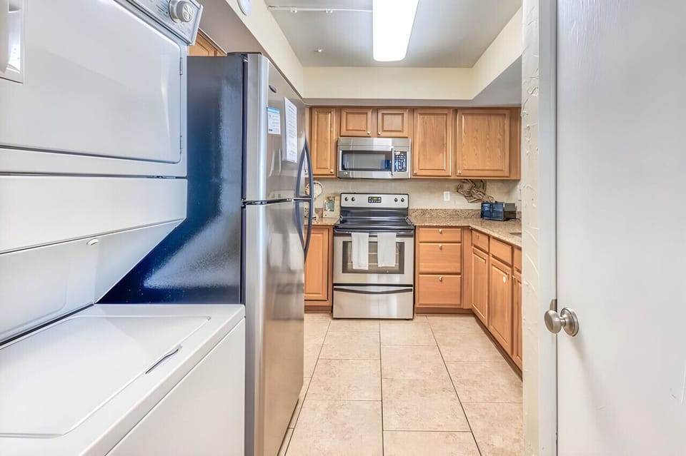 Washer and dryer in the unit