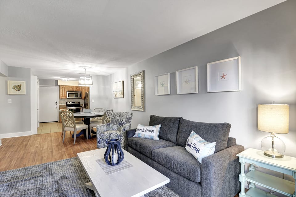 Enjoy the comfy sleeper sofa!