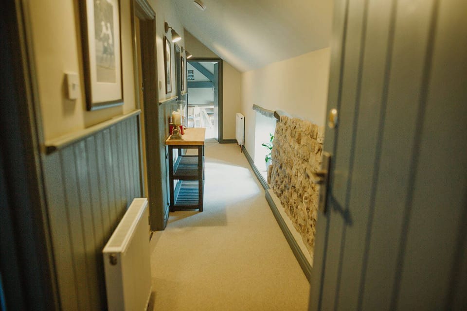 First floor: The rooms lead from the beautiful landing