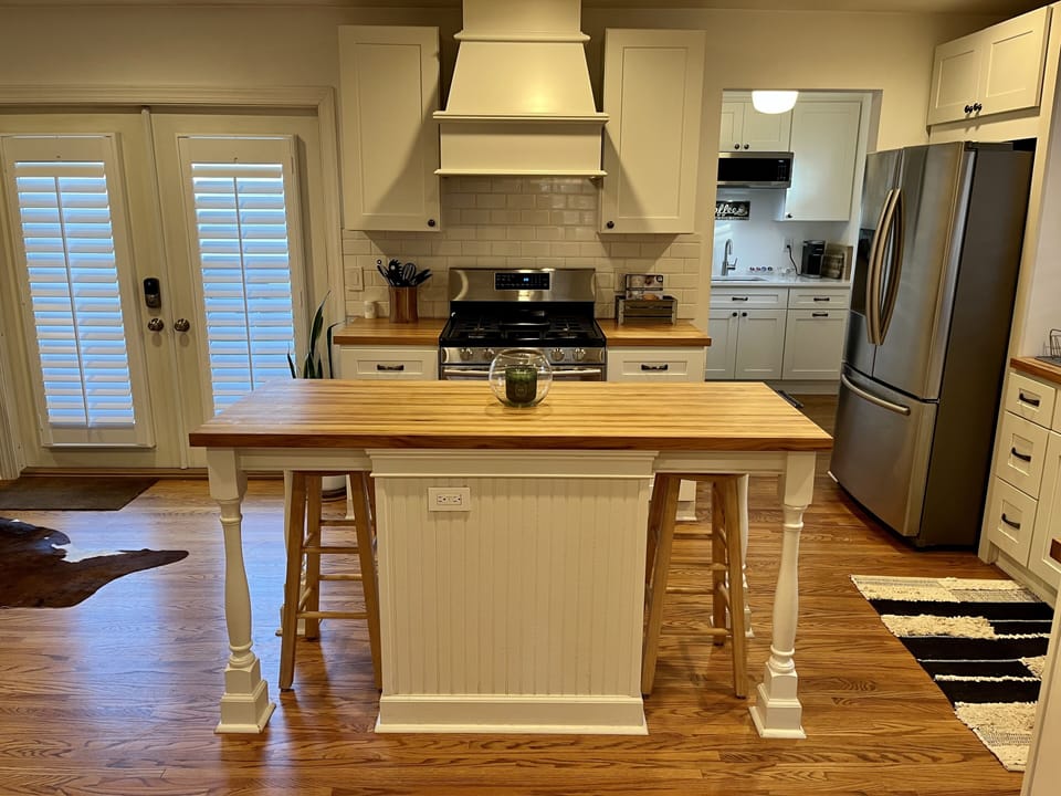 The Kitchen is ready for cooking delicious food!