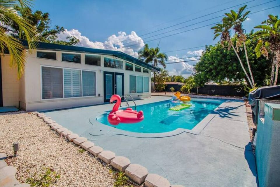 pool shared with other guests