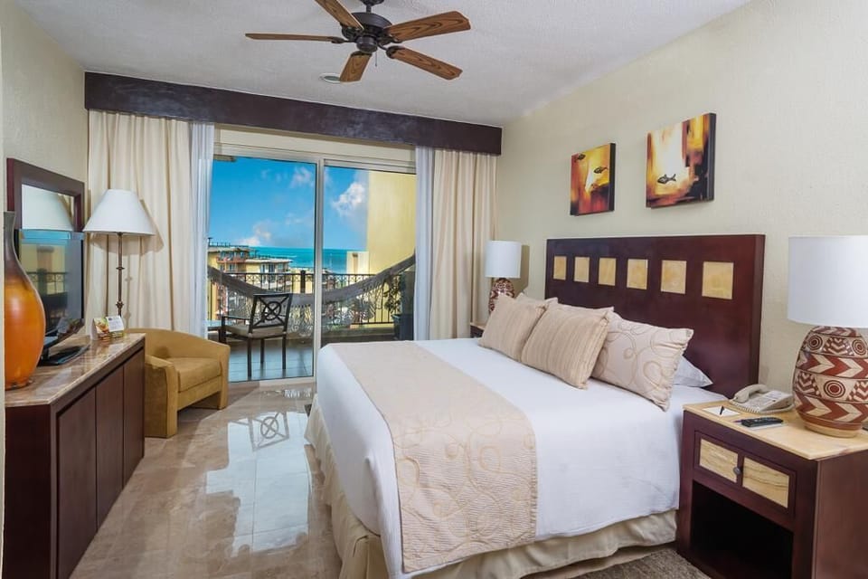 King bed view 