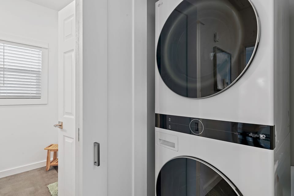 Full size washer and dryer