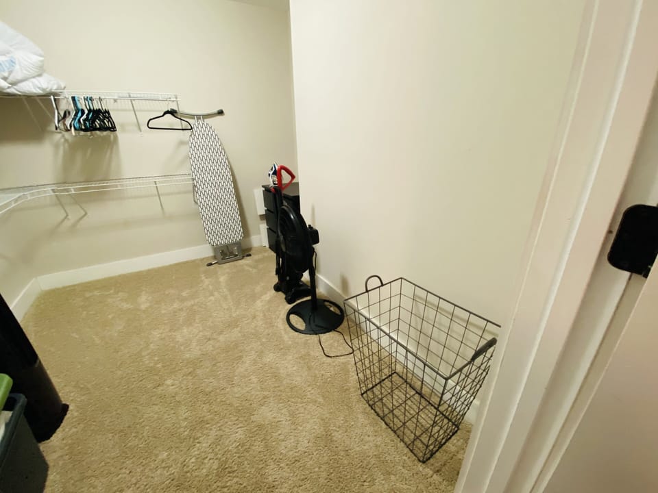 master bedroom walk in closet 