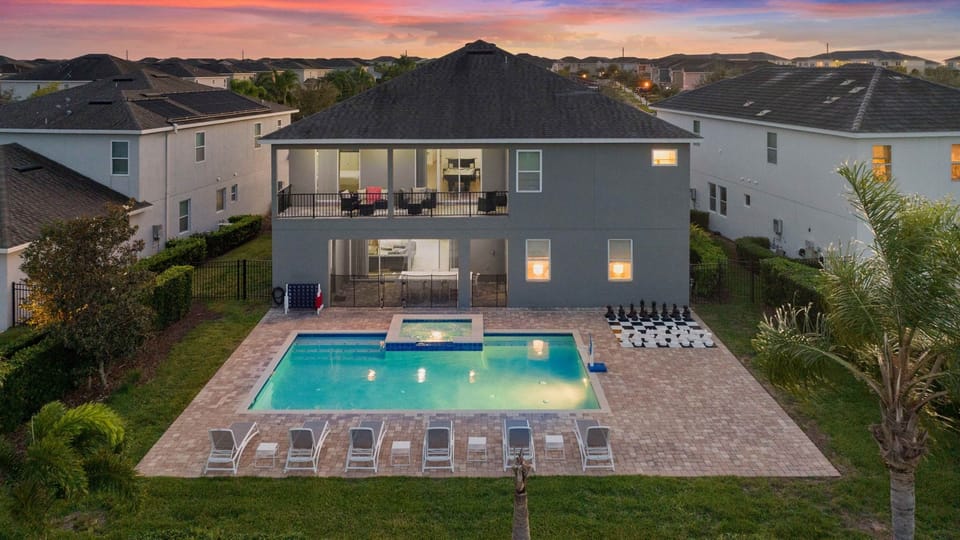 A stunning backyard oasis awaits!