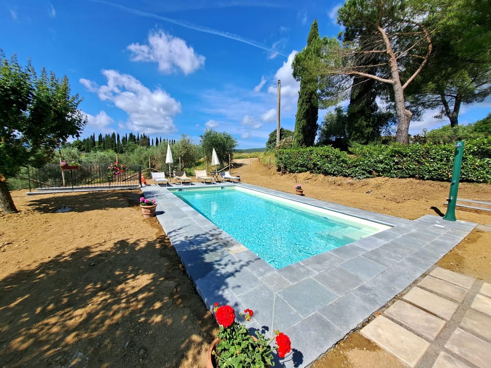 Holiday house shared pool