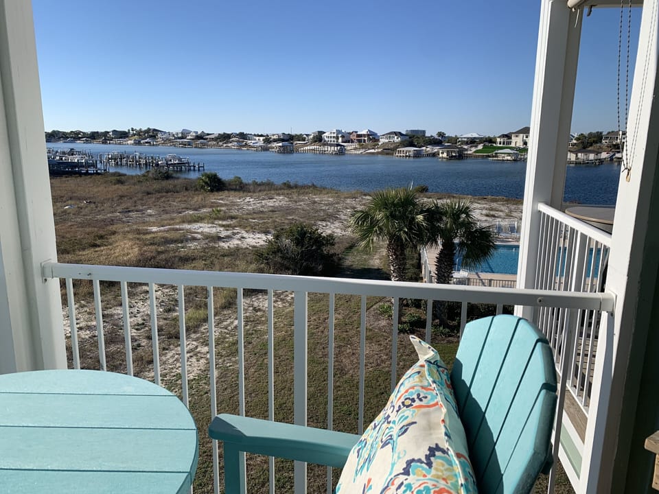 Ol River and pool view 