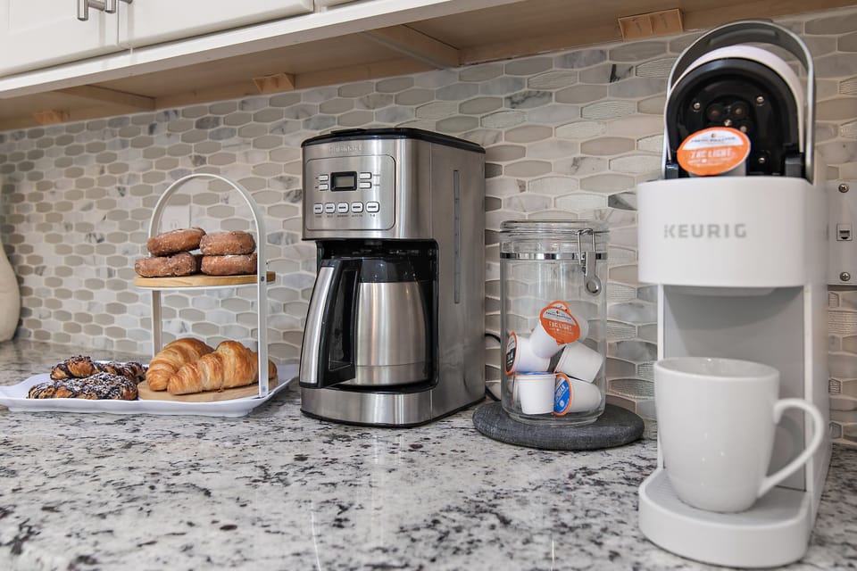 Drip and Keurig Coffee Maker