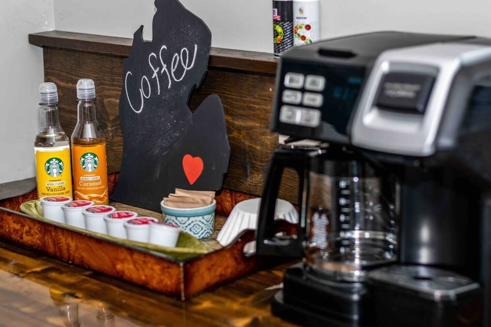 Drip Coffee, Keurig and "starter amount" of K cups supplied!