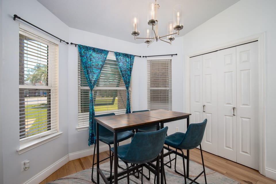 Extra seating in the kitchen