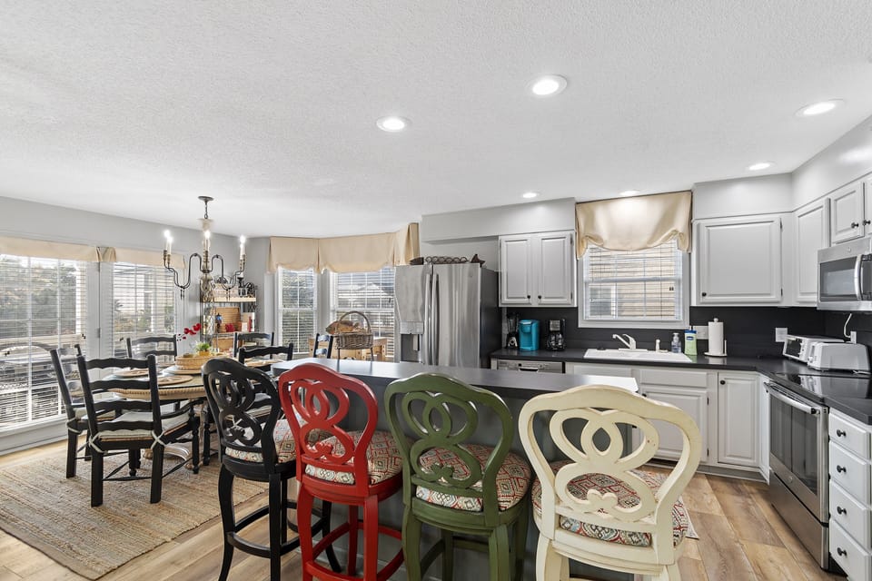 Kitchen and Dining area. 