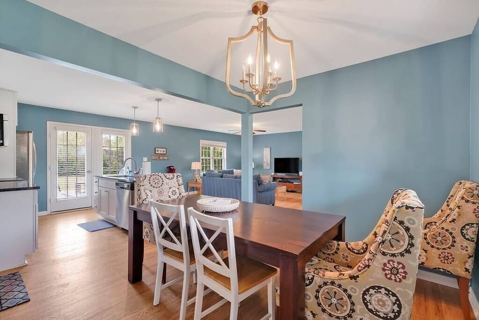 Large dining space