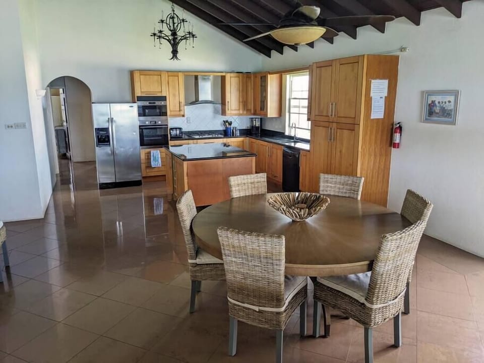 High ceilings and wide open space makes for a great gathering space.