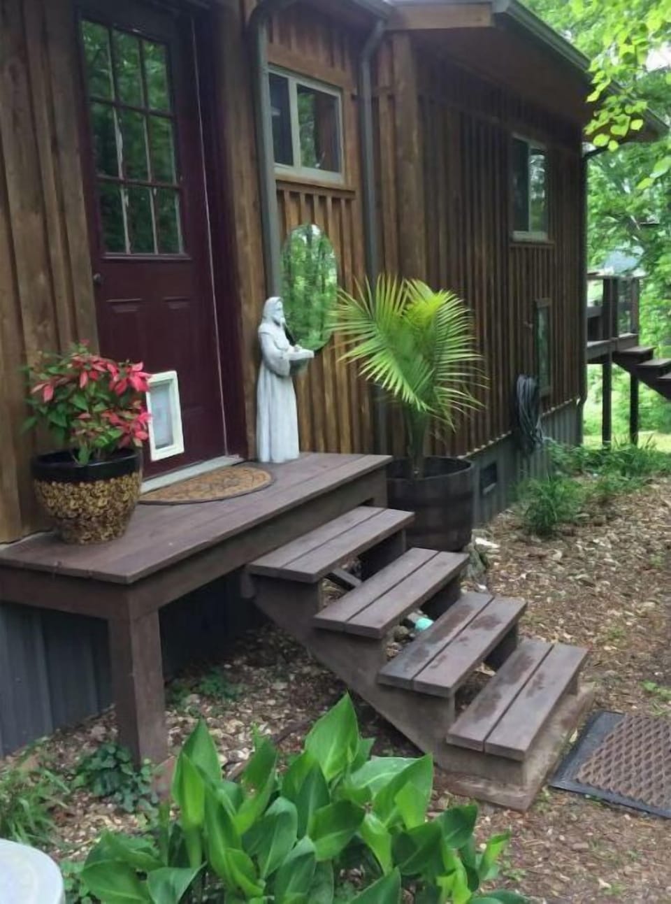 Back entrance