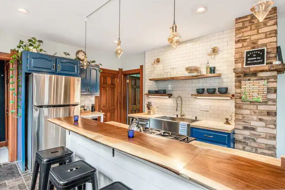 Cook with ease in a fully equipped kitchen designed for group meals