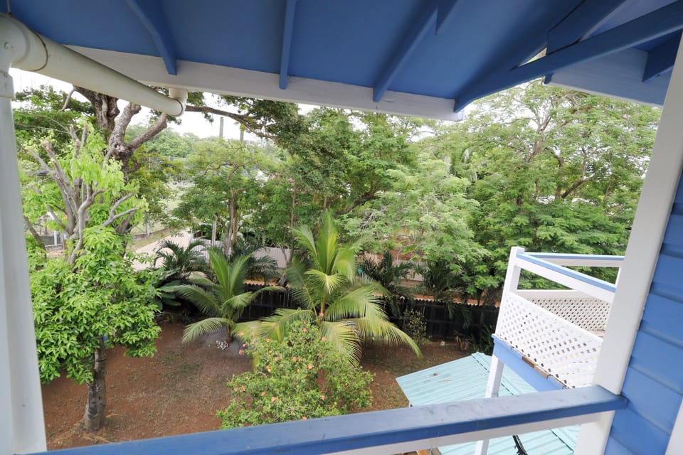 View from upstairs to the downstairs. 