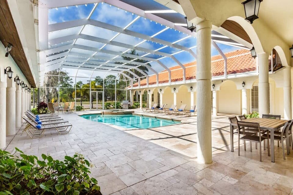 - Discover the utmost relaxation at our stunning shared pool area of the home in Naples, Florida
- Create lasting memories with loved ones at our spacious shared pool
- Enjoy outdoor dining and poolside lounging in refreshing atmosphere