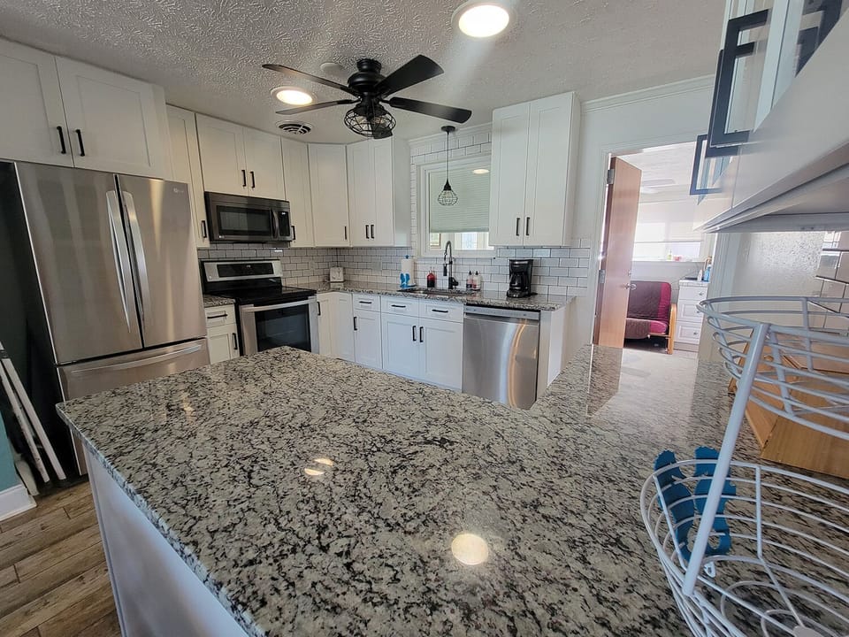 Fully equipped updated Kitchen