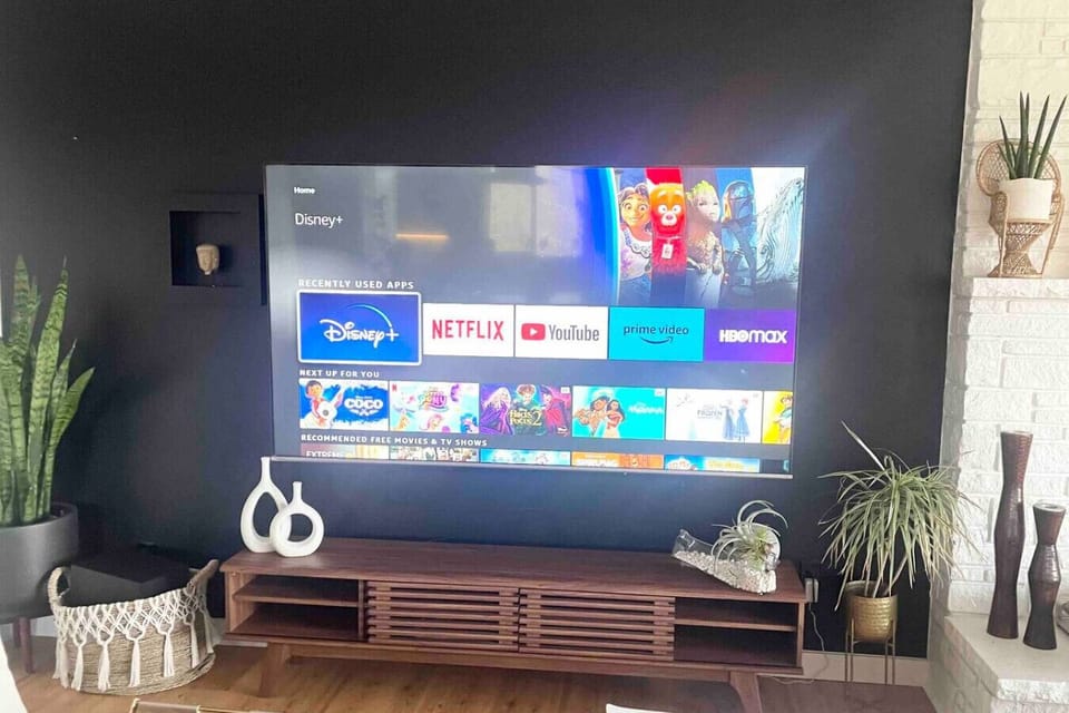 75” smart TV with Disney+, Netflix, HBOmax, YouTube and more!
