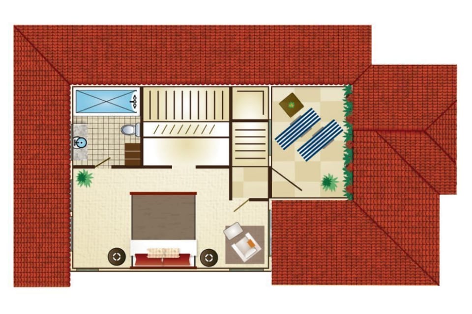 3 bedroom Villa - 2nd floor 
