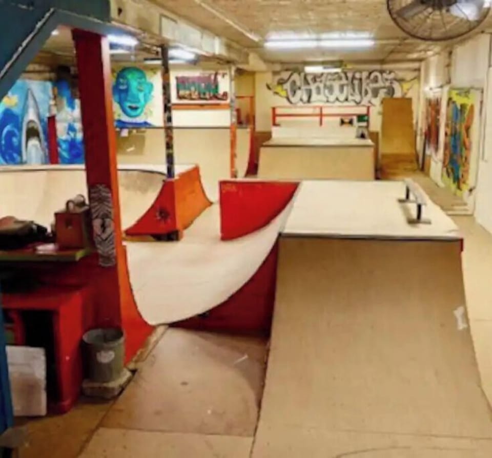 Looking East from the wedge ramp.