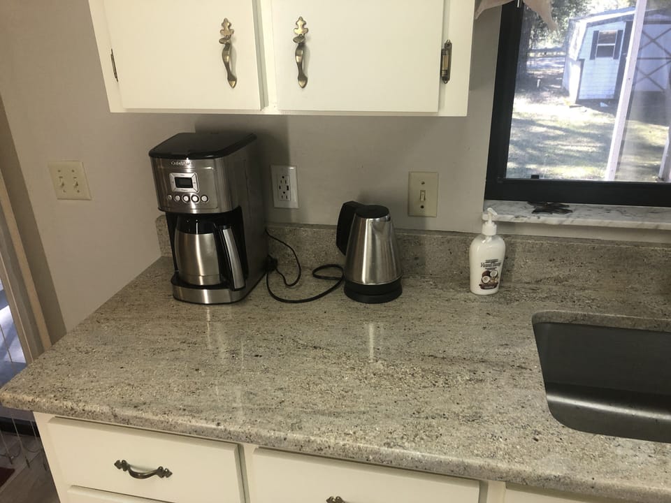 Coffee Maker and Kettle