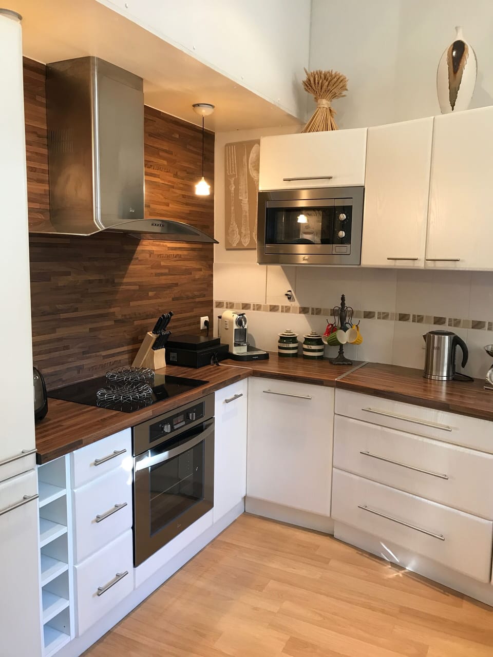 Fully equipped kitchen