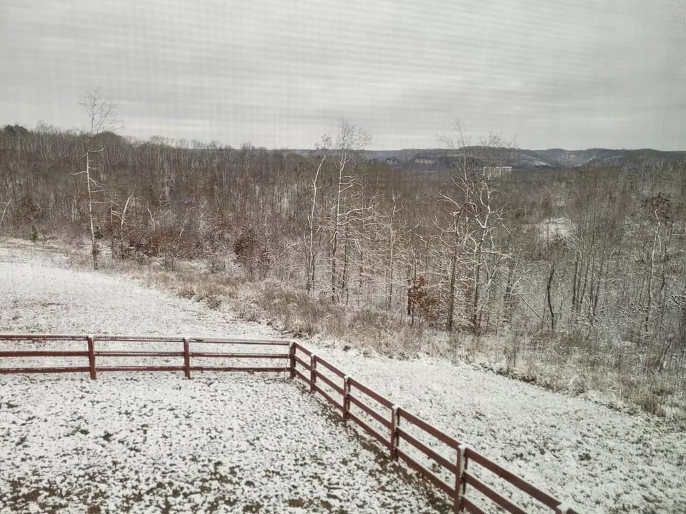 Picturesque valley view.