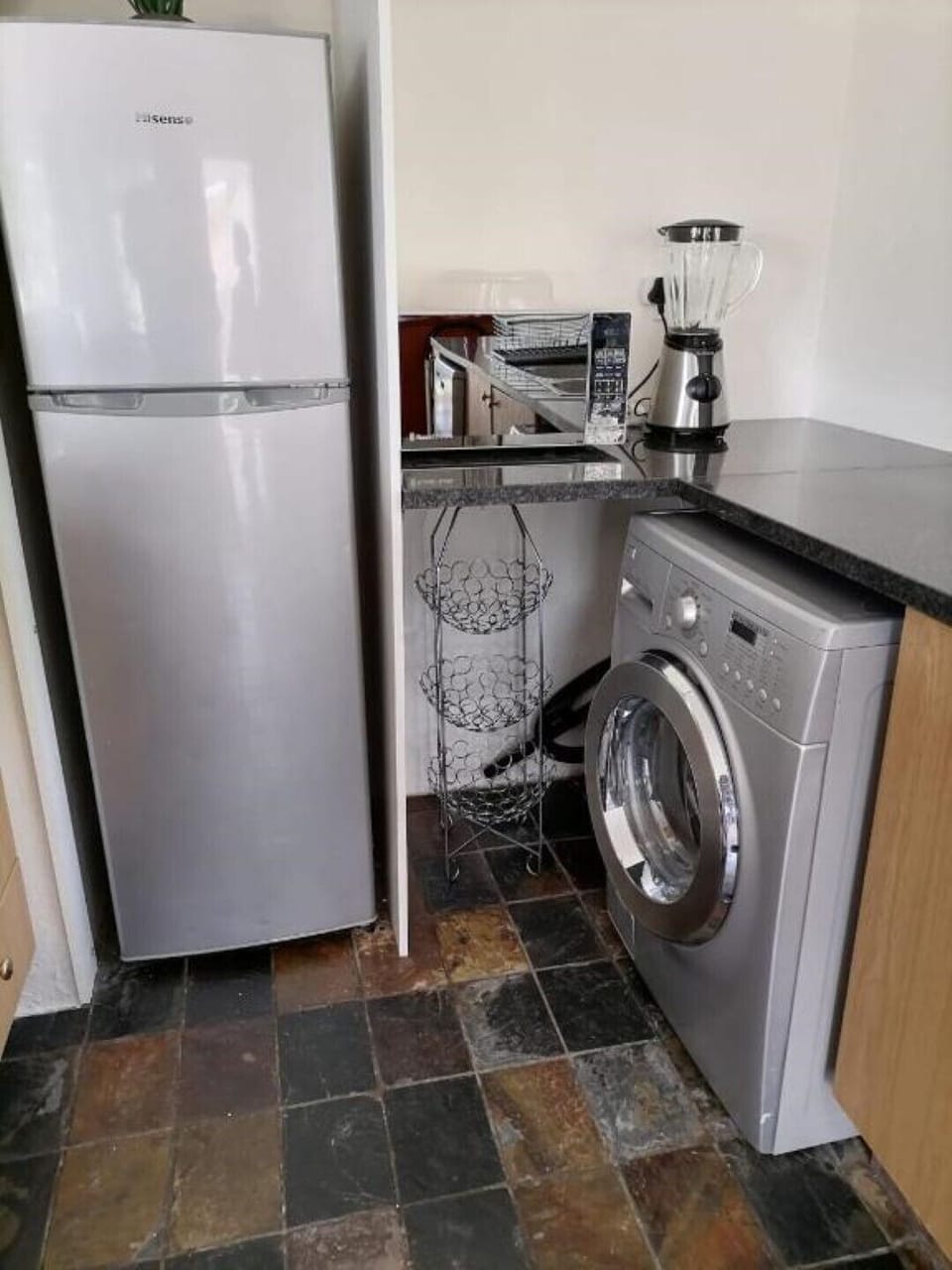 Washer/dryer combo machine.